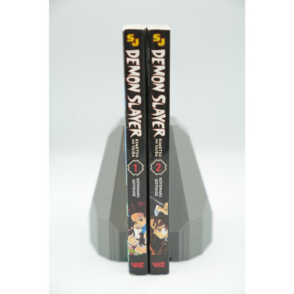 Demon Slayer Kimetsu‎ no Yaiba Vol 1-2 Manga Set